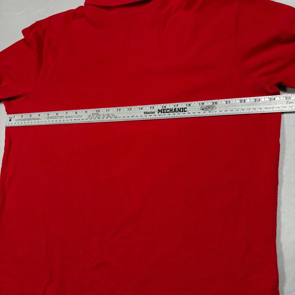 Vintage Polo Ralph Lauren Turtleneck Mens XXL Red Long Sleeve Cotton EUC